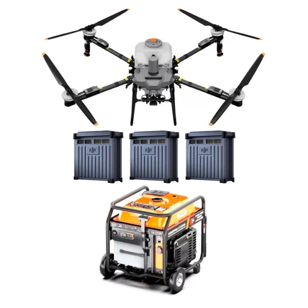 DJI AGRAS T70P con 3 baterias y generador D14000iE
